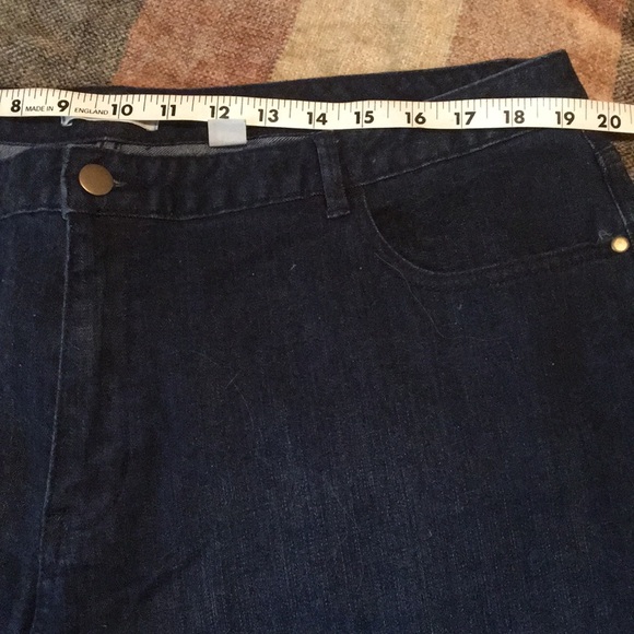 Women’s Coldwater Creek Bookcut Blue Jeans Size 18 - Picture 7 of 7